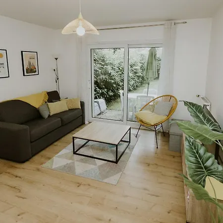 Appartement 4 Personnes Jardin Et Parking Vannes Exterior foto